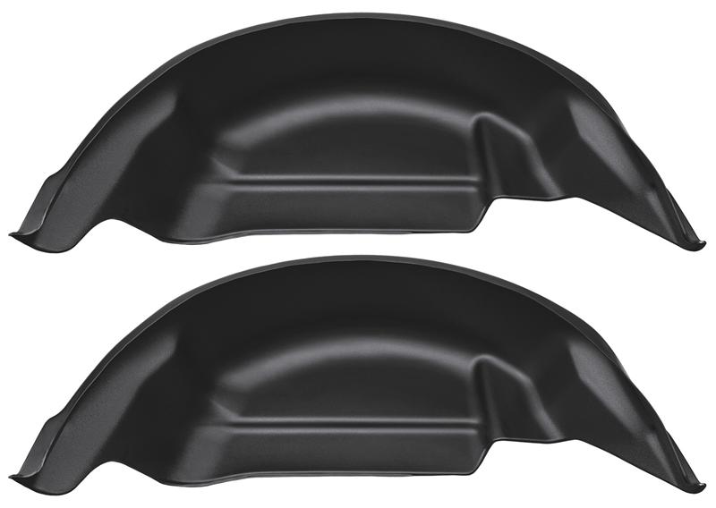 Ford F-150 Wheel Well Guards - Rear - Husky Liners - Black - `15-`20